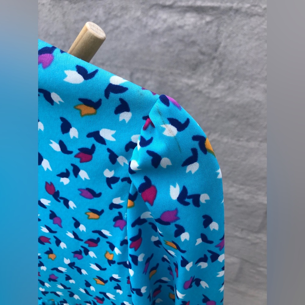 Vintage Kate spade esque tiered long sleeve dress - Picture 7 of 10